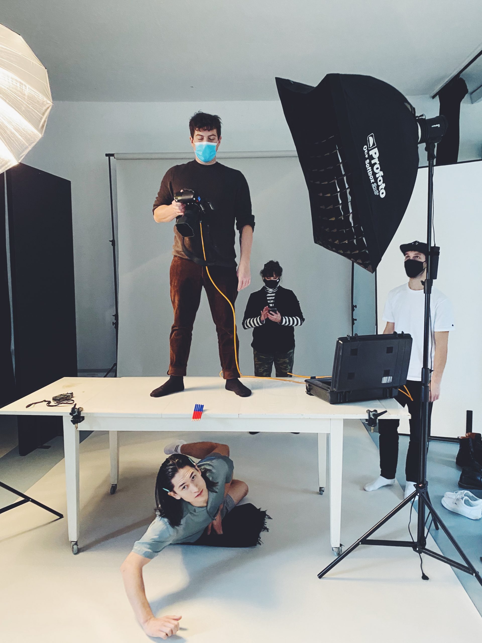 Behind the scenes Bild des Shootings zu ES IST OKAY